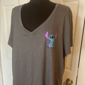 COPY - Torrid Disney tee, Stitch V-Neck, short sl…